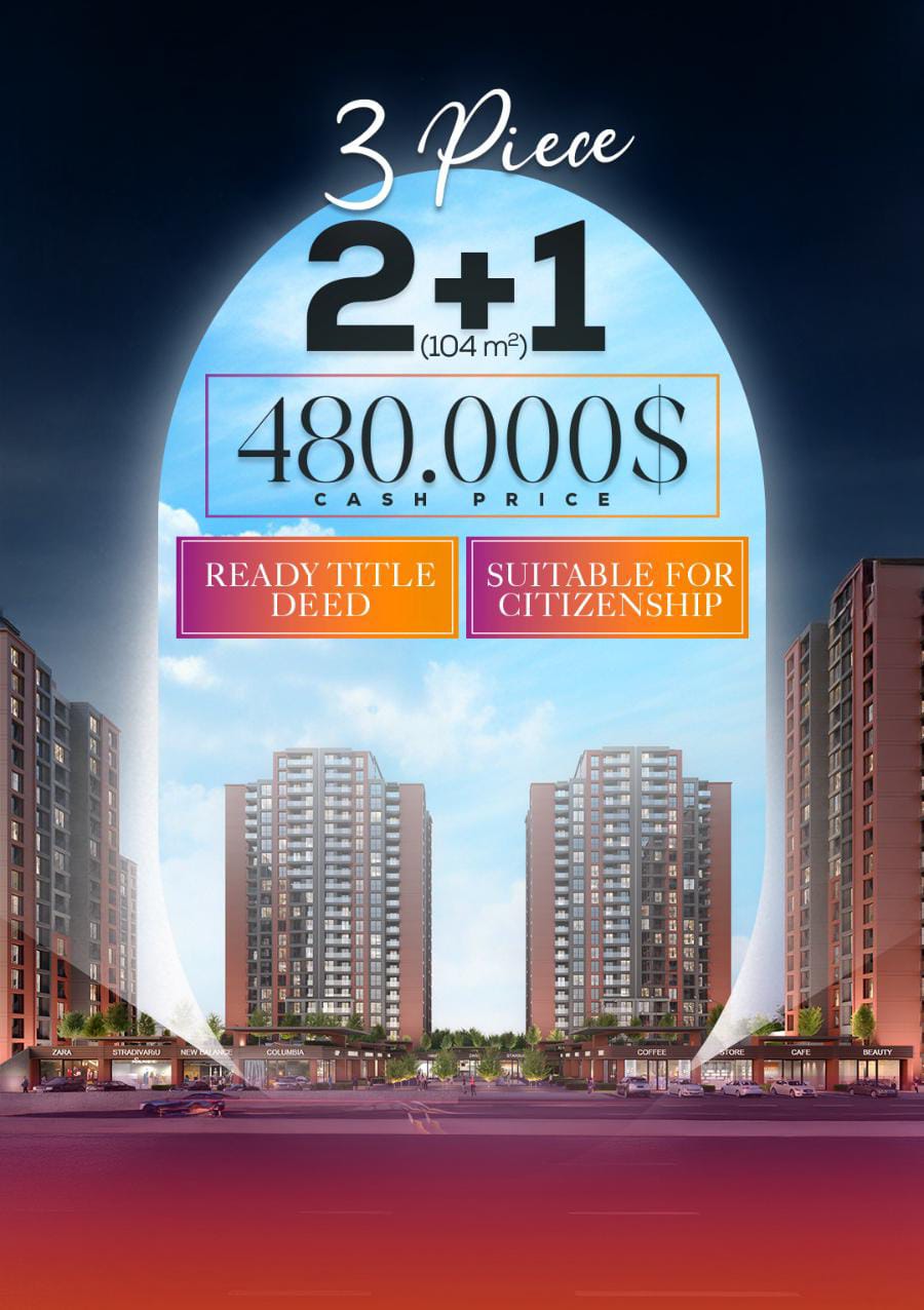 3 Flats Turkish Citizenship Package